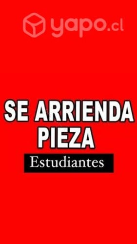 <p>Arriendo pieza estudiantes</p>