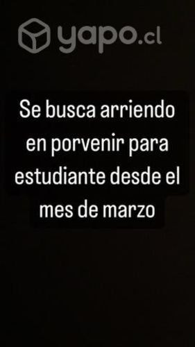 <p>Se busca arriendo en porvenir</p> image