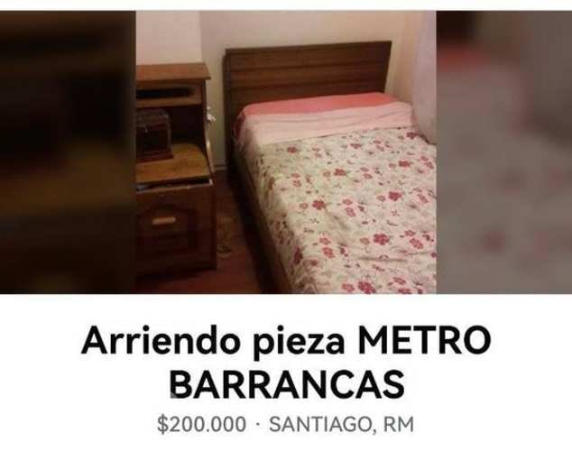 <p>Arriendo pieza Metro Barrancas</p> image