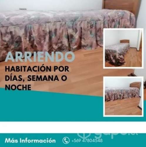 <p>Arriendo habitación por noche</p>