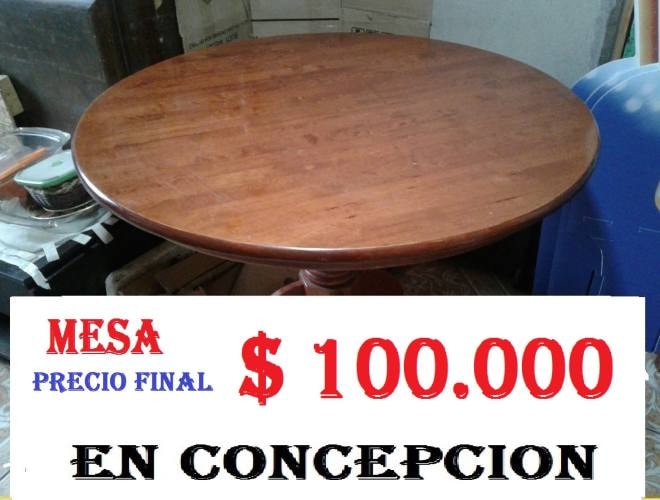 <p>SOLO Mesa redonda de comedor</p>