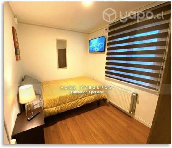 <p>Habitación full equipo cerca del centro.</p>