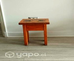 <p>Oportunidas Banca de madera con estampado!</p>