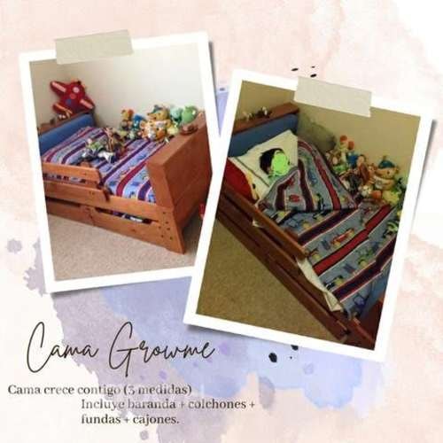 <p>Cama Growme Caramelo</p>