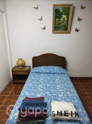 <p>Arriendo pieza amoblada, persona sola</p> image
