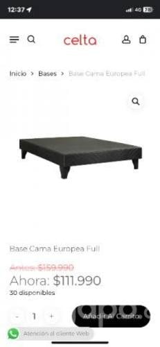 <p>Base de cama</p>