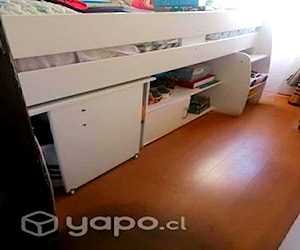 <p>Cama multifuncional niño o niña, de 1 plaza.</p>