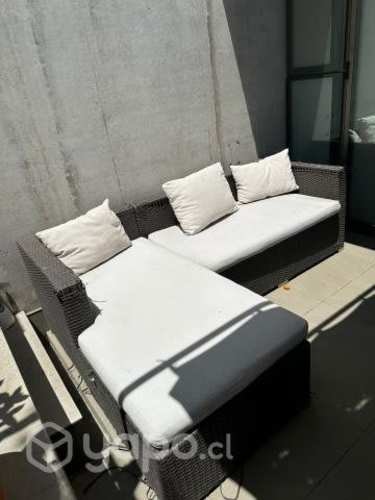 <p>Sillon seccional de terraza</p>