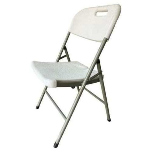 <p>Silla plegable blanca</p>