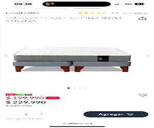 <p>Cama 2 plazas</p>