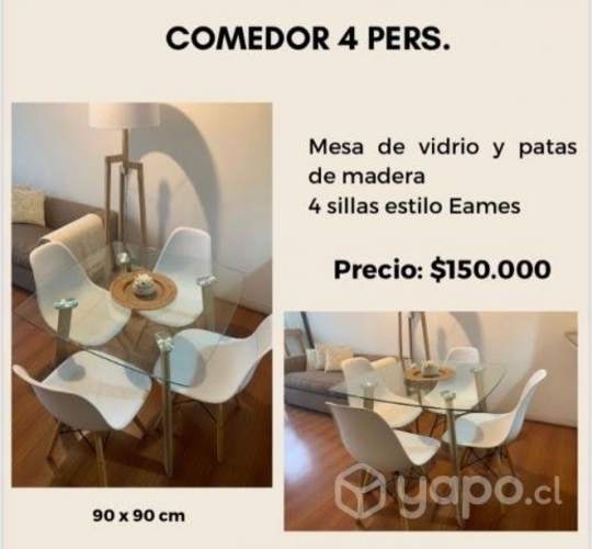 <p>Comedor 4 personas</p>