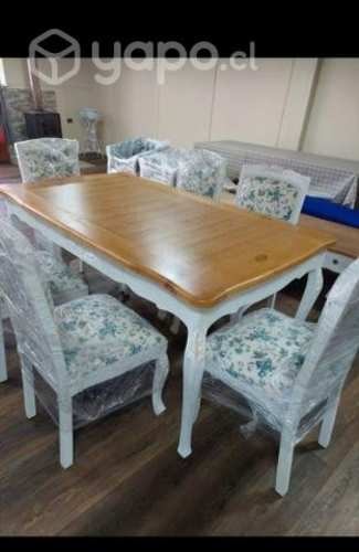 <p>Comedor vintage 6 sillas</p>