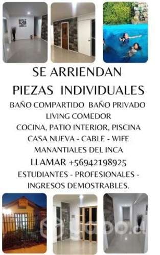 <p>Arriendo piezas Quillota</p> image