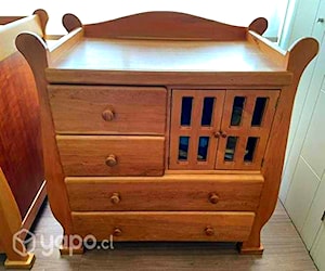 <p>Mueble comoda bebe guagua madera de rauli</p>