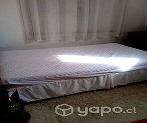 <p>Cama 1.5 plaza con cajonera más colchon</p>