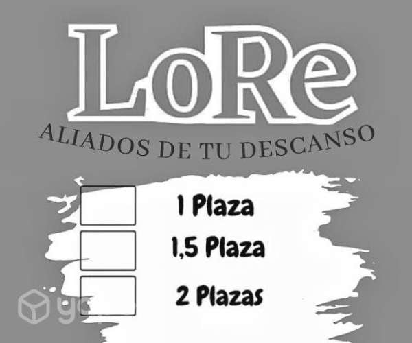 <p>Colchones lore de resorte y espuma.</p>