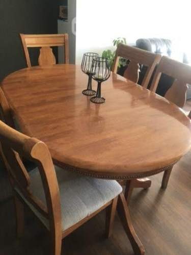 <p>Comedor usado madera 5 sillas</p>