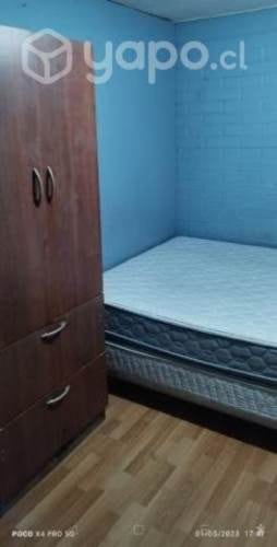 <p>Se arriendan dos habitaciones amobladas con baño p</p>