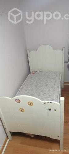 <p>Cuna cama transición madera blanca más comoda</p>