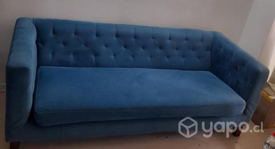 <p>Sillon Sofa Sillón Azul metroleo</p>