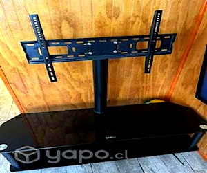 <p>Rack vidrio templado 130x120x40 DAIRU tv 32" a 55</p>