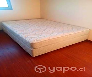 <p>Cama dos plazas con base</p>