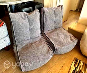 <p>Sillones tipo puff ambient lounge</p>