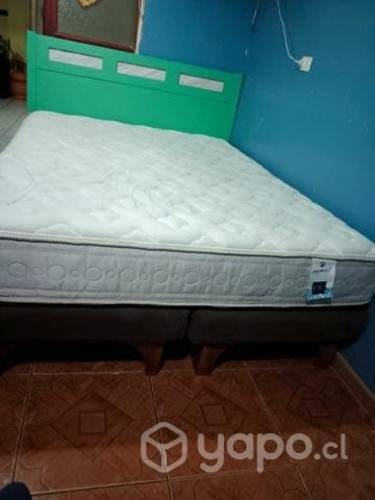 <p>Cama 2 plazas base dividida</p>