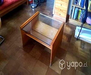 <p>Mesa de centro Muebles Sur, Madera con Cristal Tem</p>