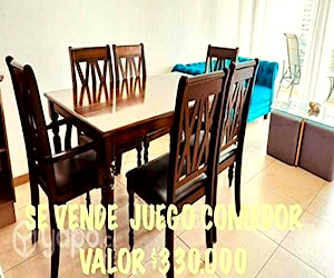 <p>Comedor para 6 personas</p>