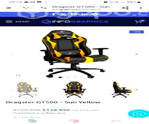 <p>Silla gamer</p>