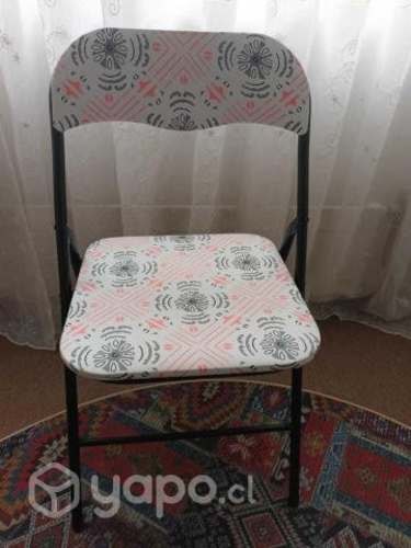 <p>silla plegable estampada</p>