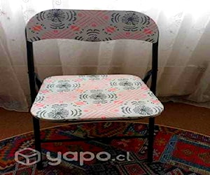 <p>silla plegable estampada</p>