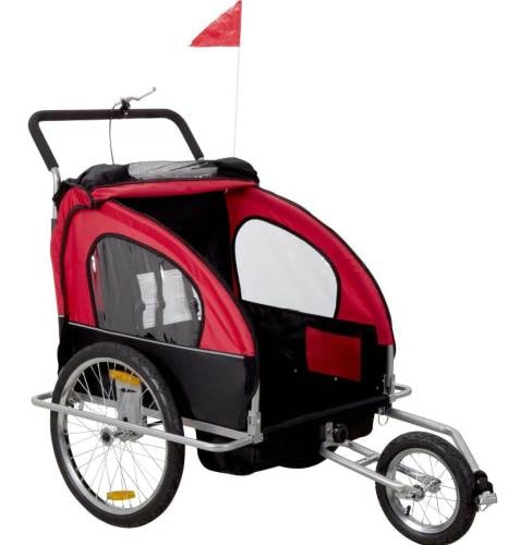 Carro trailer para bicicleta y jogger Kidscool