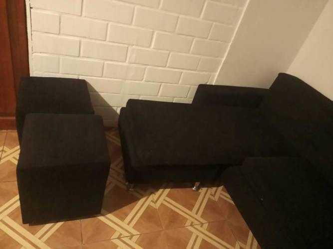 <p>Sillón tercio pelo negro</p>