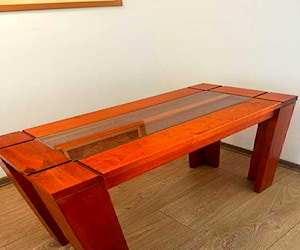 <p>Arrimo madera y vidrio New Malaga Canela</p>