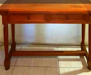 <p>Mesa Arrimo de madera sólida Roble</p>