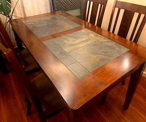 <p>Hermoso Comedor Ashley 6 Sillas</p>