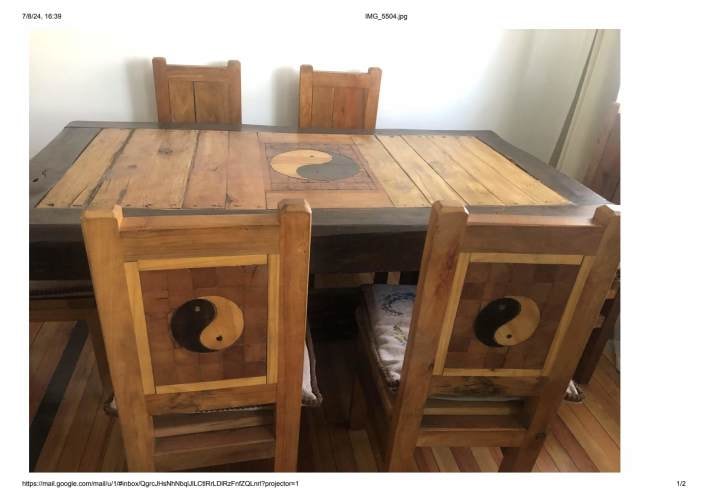 <p>COMEDOR MADERA ROBLE</p>