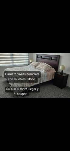 <p>Cama 2 Plazas COMPLETA</p>