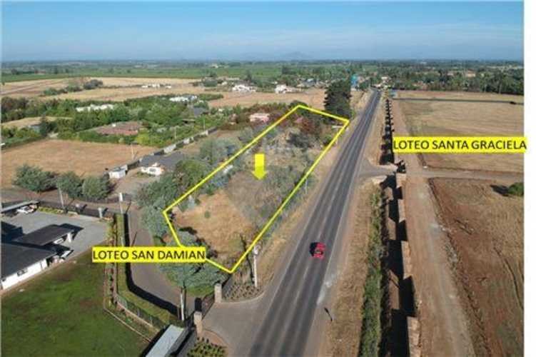 Se arrienda terreno 4.000 m2 - loteo san damian