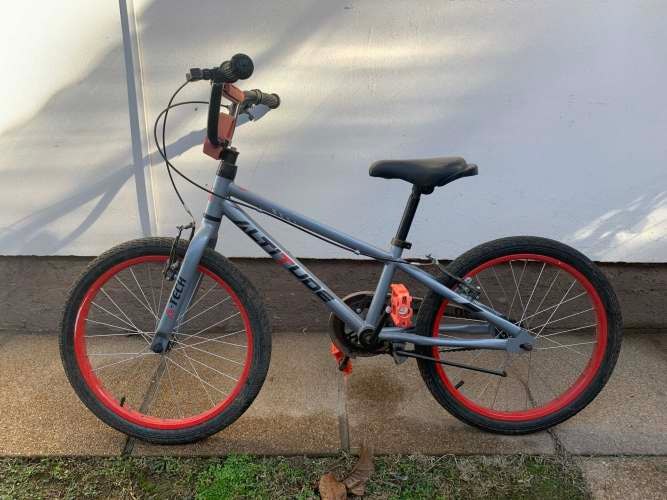 Bicicleta Infantil Altitude Kidu Aro 20 Gris Niño