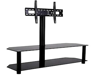 <p>Mesa de vidrio para con soporte para tv</p>