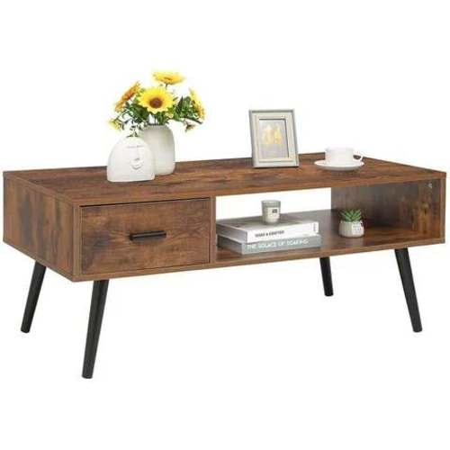 <p>Mesa centro madera-metal 100x50x40 ilgenio.cl</p>