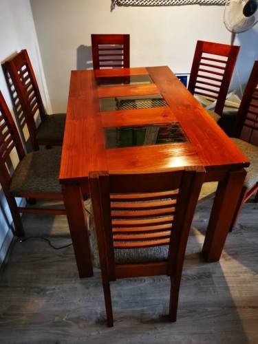 <p>Comedor 6 sillas, como nuevo</p>