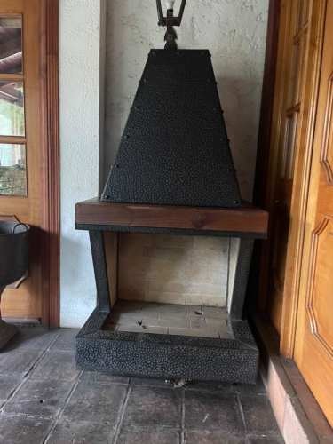 <p>CHIMENEA DE FIERRO MARTILLADO CUPERFI</p>