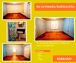 <p>Arriendo habitaciones</p>