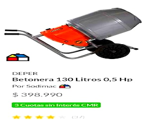 <p>VENDO BETONERA</p>