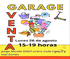 <p>Venta de garage</p>