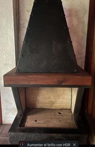 <p>REMATÓ CHIMENEA de FIERRO  MARTILLADO CUPERFI</p>